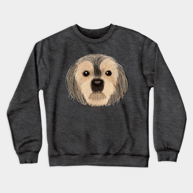 Dog Sketch T-Shirt - The Harry's Crewneck Sweatshirt by The_Harry_Reforma